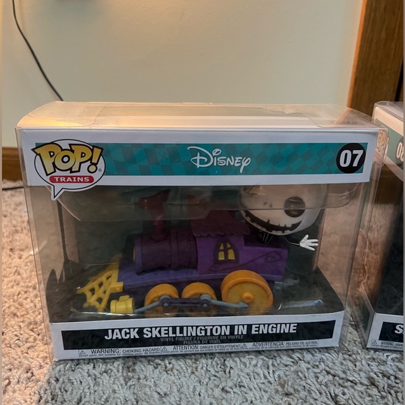 Disney Nightmare Before Christmas Funko Pop! Trains Set (NIB) - Picture 2 of 12